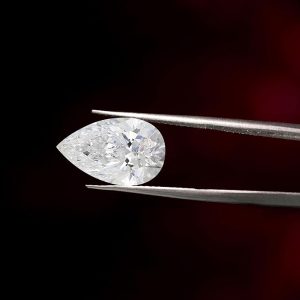 1 Carat 3EX Pear Lab-Grown Diamond - D Color, VS1 Clarity - IGI Certified