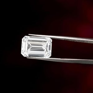 1 Carat 3EX Emerald Lab-Grown Diamond - D Color, VS1 Clarity - IGI Certified