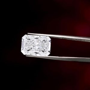 1 Carat 3EX Radiant Lab-Grown Diamond - D Color, VS1 Clarity - IGI Certified