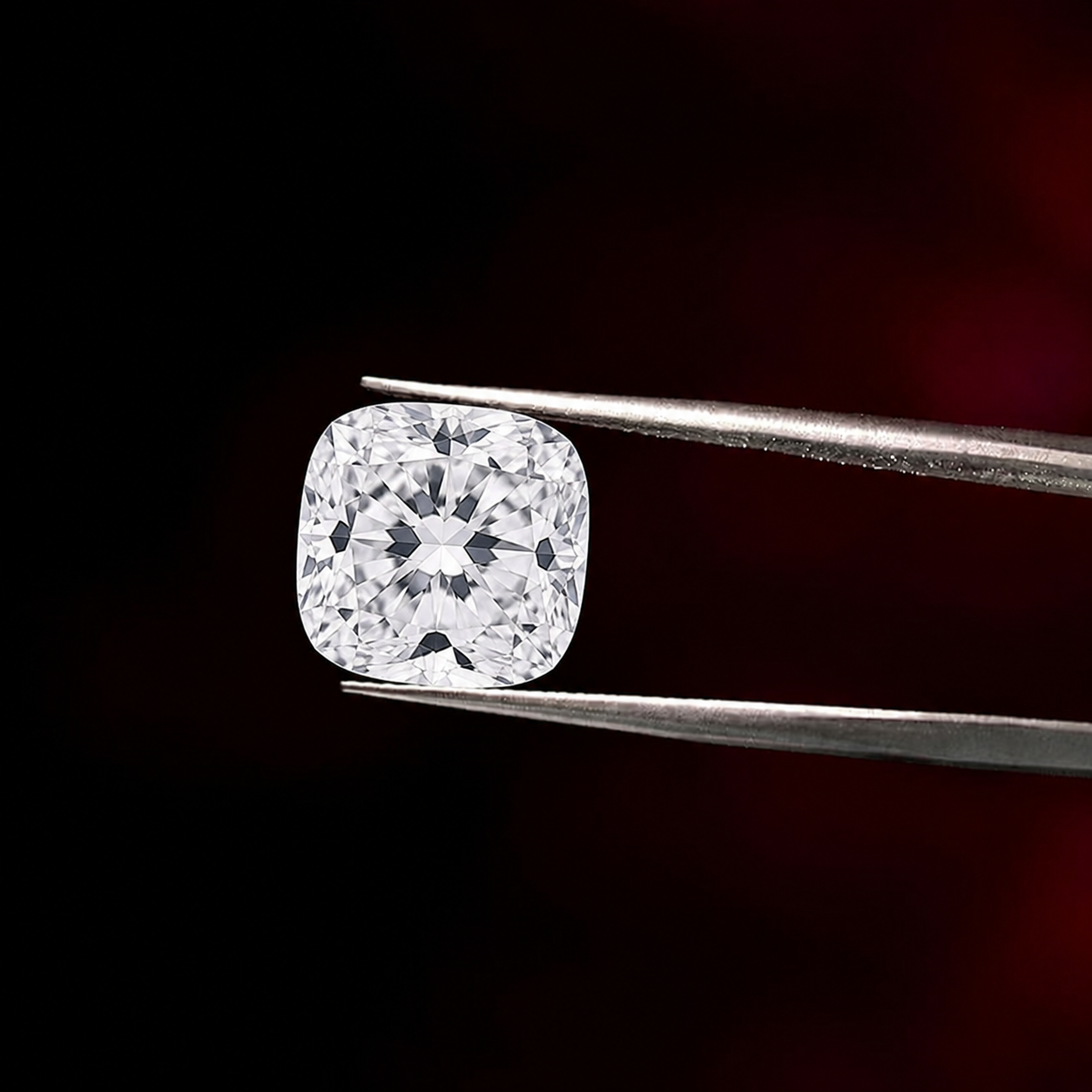 1 Carat 3EX Cushion Lab-Grown Diamond - D Color, VS1 Clarity - IGI Certified