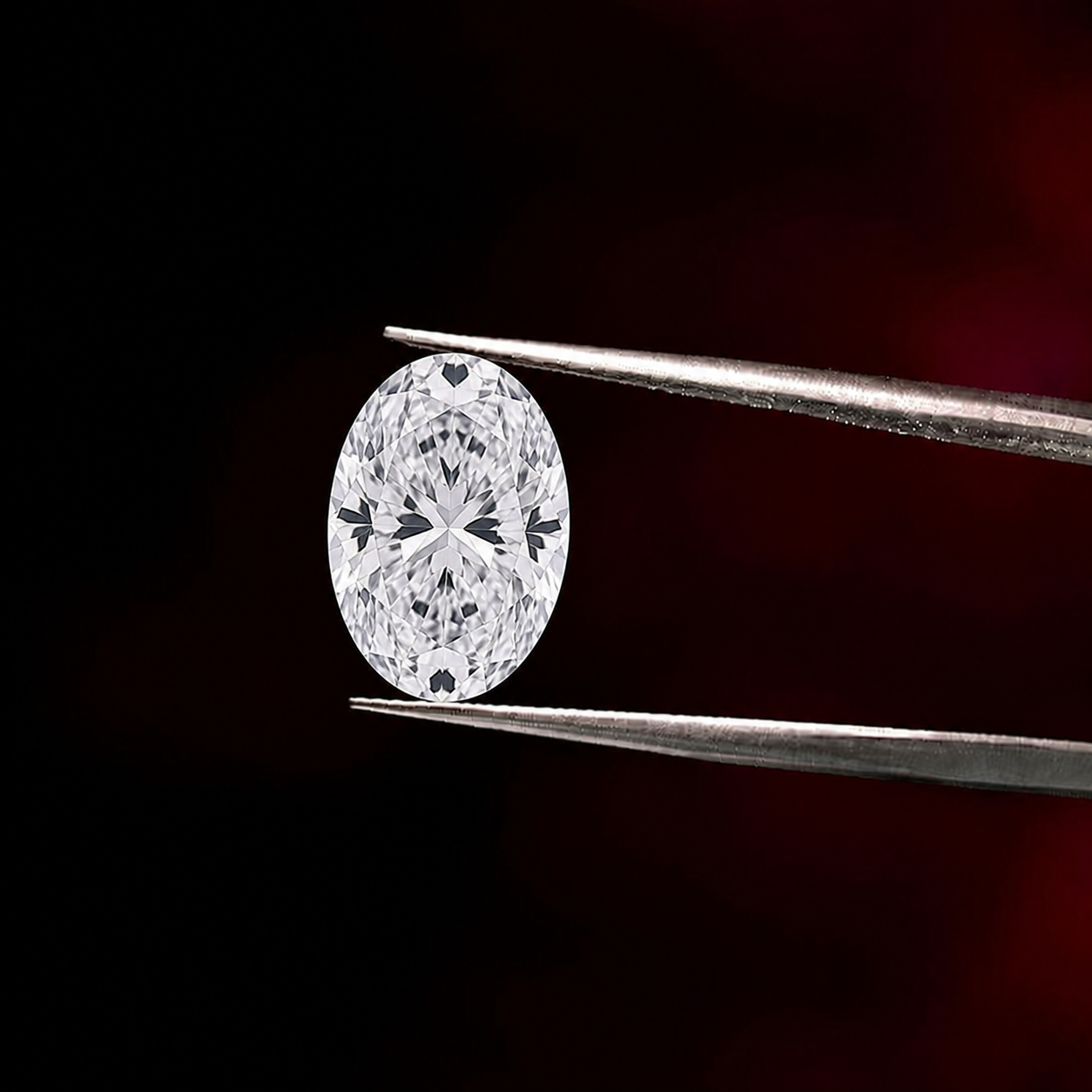 1.5 Carat 3EX Oval Lab-Grown Diamond - D Color, VS1 Clarity - IGI Cevalrtified